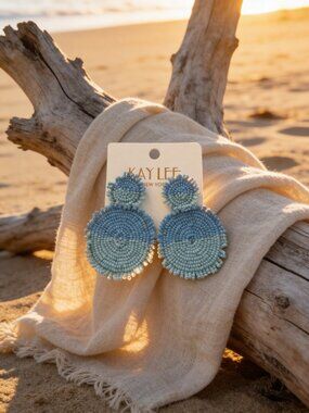 Handmade Beaded Boho Earrings